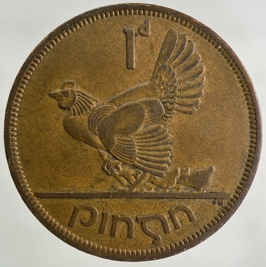 1963 Irish One Penny Coin | Fine Collectable Grade