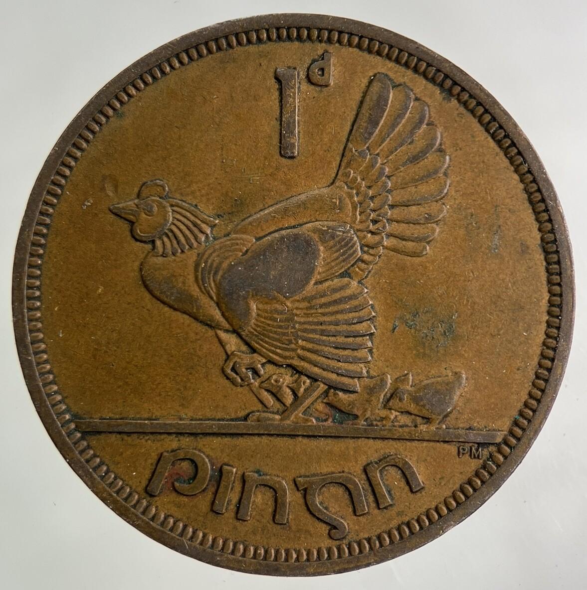 1946 Irish One Penny Coin | Fine Collectable Grade