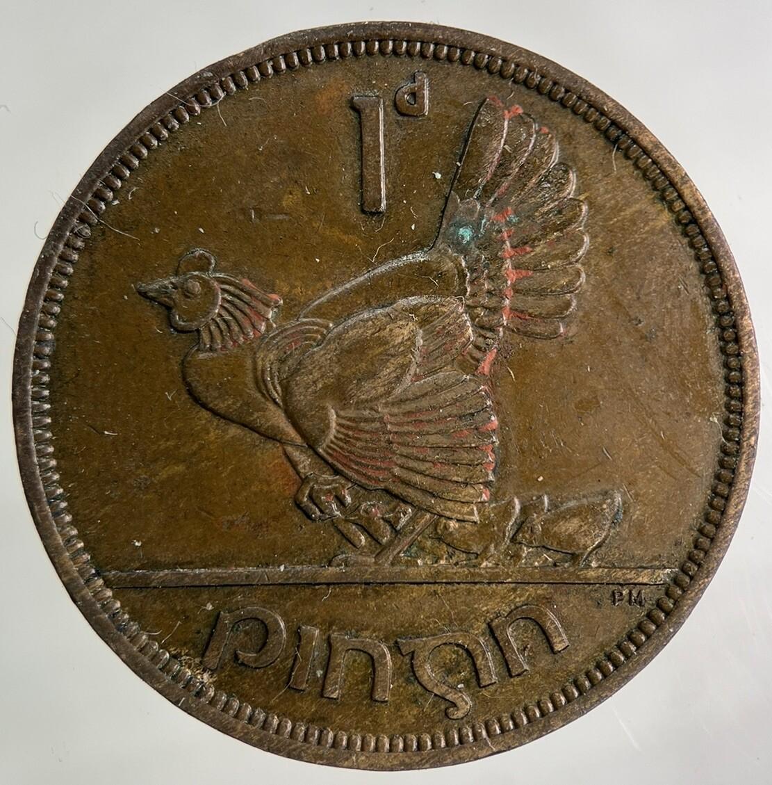 1941 Irish One Penny Coin | Fine Collectable Grade