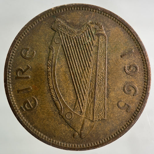 1965 Irish One Penny Coin | Fine Collectable Grade