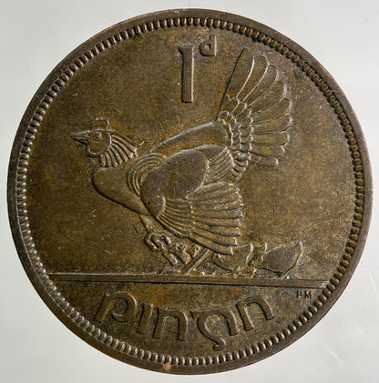 1949 Irish One Penny Coin | Very High Grade