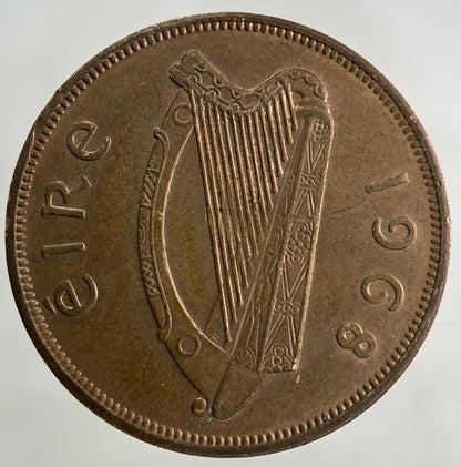1968 Irish One Penny Coin | Very High Grade