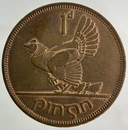 1968 Irish One Penny Coin | Very High Grade