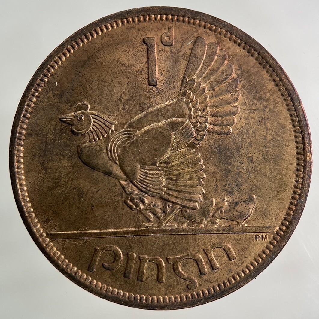1966 Irish One Penny Coin | Very Fine Grade