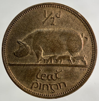 1946 Irish Half-Penny Coin | Very Fine Grade