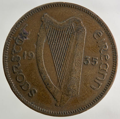 1935 Irish Half-Penny Coin | Collectable Grade