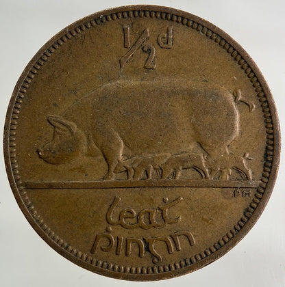 1942 Irish Half-Penny Coin | Fine Collectable Grade