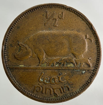 1942 Irish Half-Penny Coin | Fine Collectable Grade