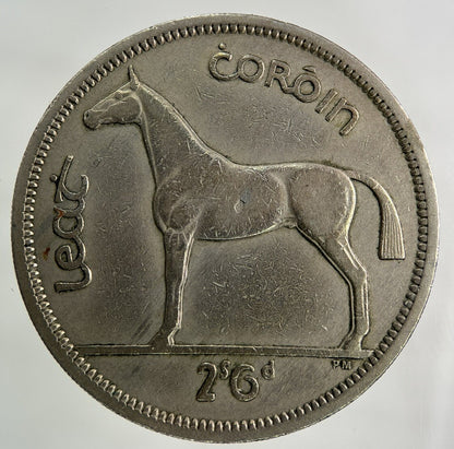 1963 Irish Half-Crown Coin | Fine Collectable Grade