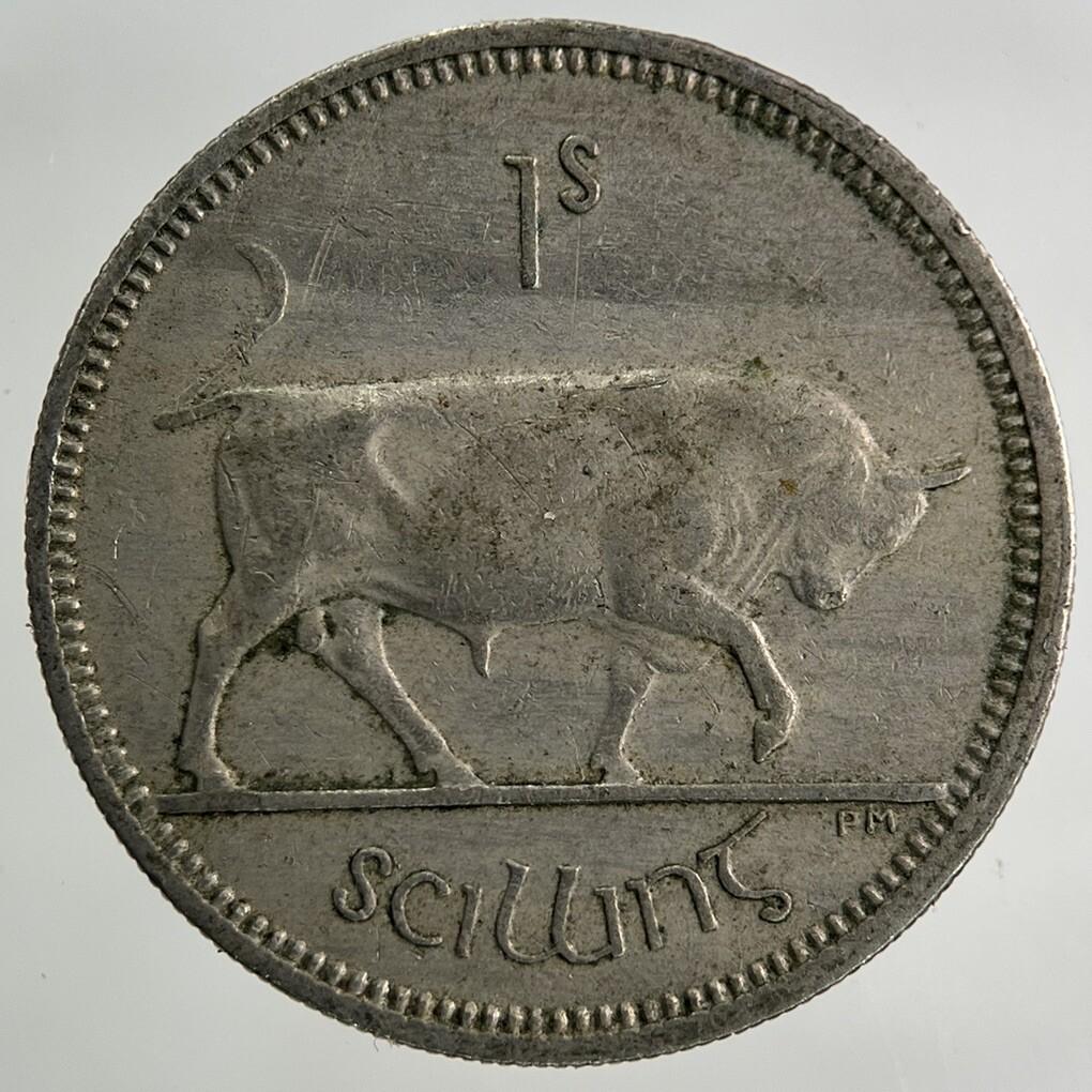 1963 Irish Shilling Coin | Fine Collectable Grade