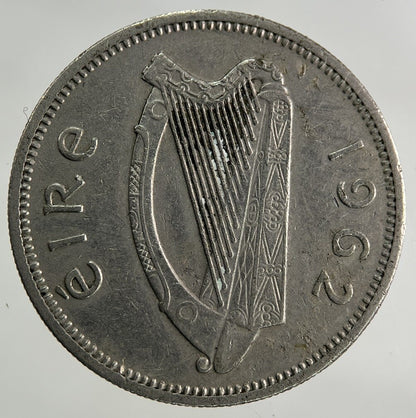 1962 Irish Shilling Coin | Fine Collectable Grade