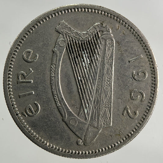 1962 Irish Shilling Coin | Fine Collectable Grade