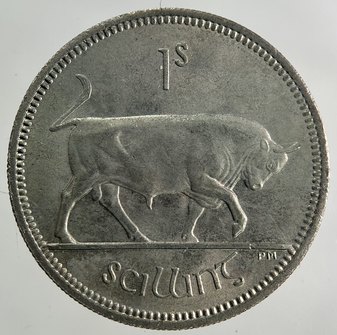 1966 Irish Shilling Coin | Very Fine Grade