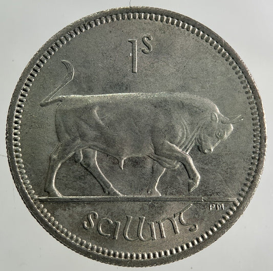 1966 Irish Shilling Coin | Very Fine Grade