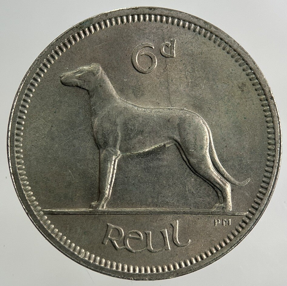 1966 Irish Sixpence Coin | Very Fine Grade