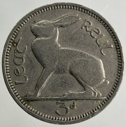 1953 Irish Threepence Coin | Fine Collectable Grade