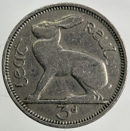 1950 Irish Threepence Coin | Fine Collectable Grade