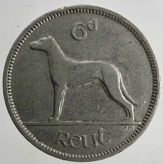 1928 Irish Sixpence Coin | Fine Collectable Grade