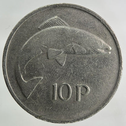 1980 Irish 10p Ten-Pence Coin | Fine Collectable Grade