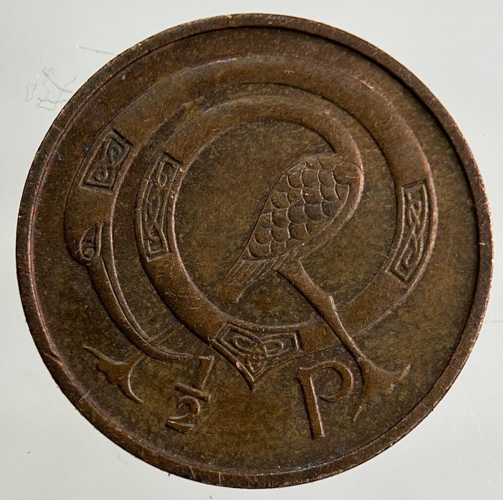 1971 Irish 1/2p Half-Pence Coin | Fine Collectable Grade
