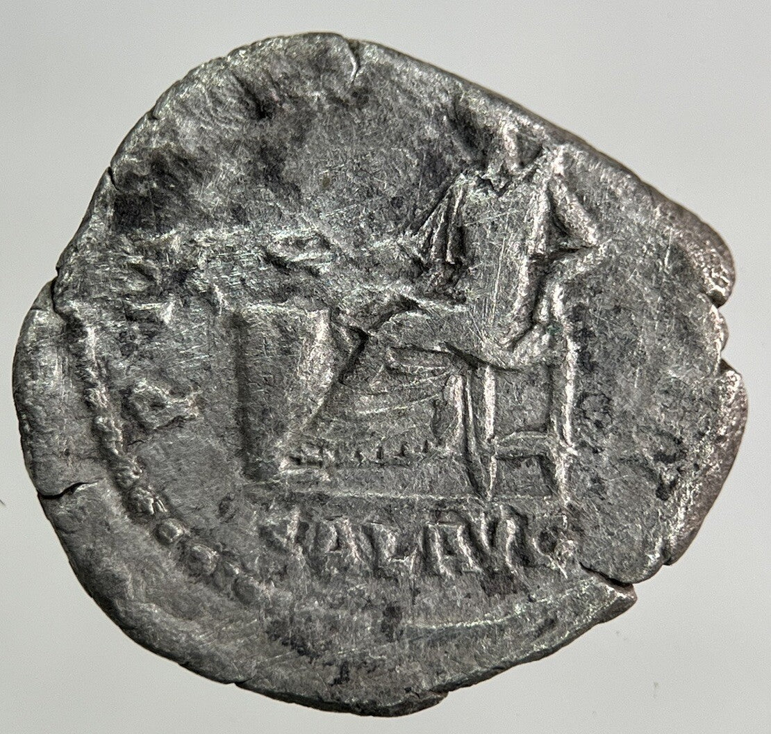 Ancient Roman Silver Denarius Coin | Fine Collectable Grade