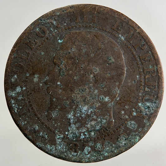 1854 France 5 Centimes Coin | Collectable Grade