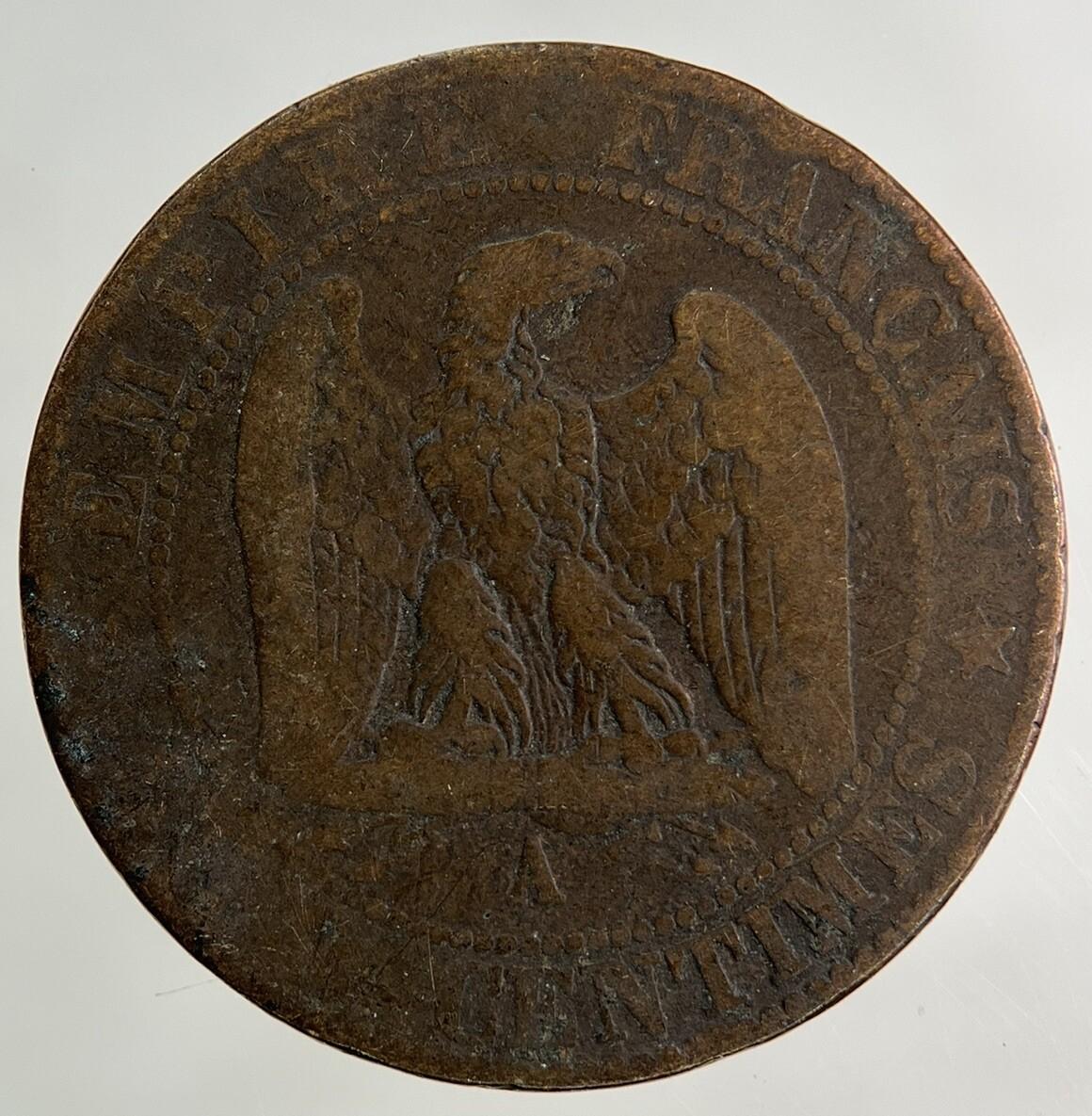 1854 France 5 Centimes Coin | Collectable Grade