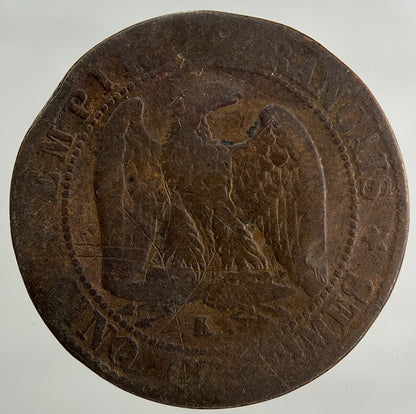 1855 France 5 Centimes Coin | Collectable Grade