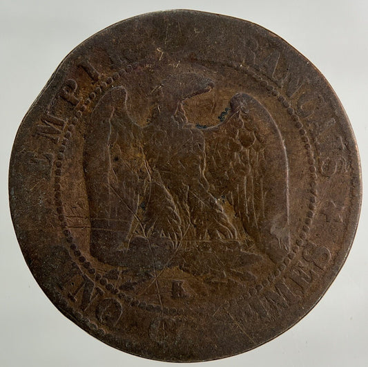 1855 France 5 Centimes Coin | Collectable Grade