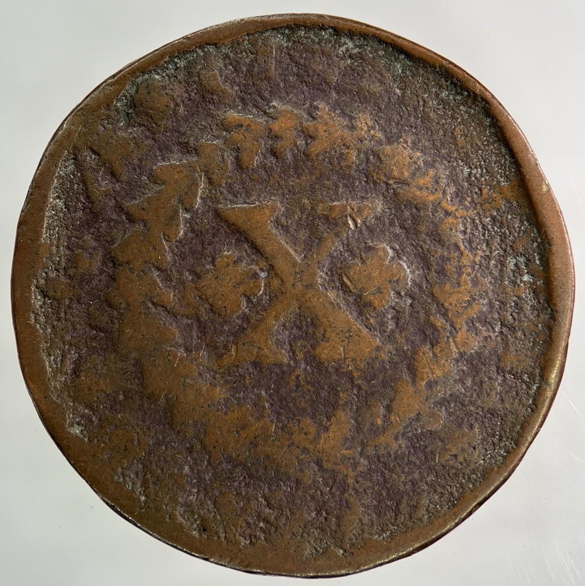 1721 Portugal X 10 Reis Coin | Collectable Grade