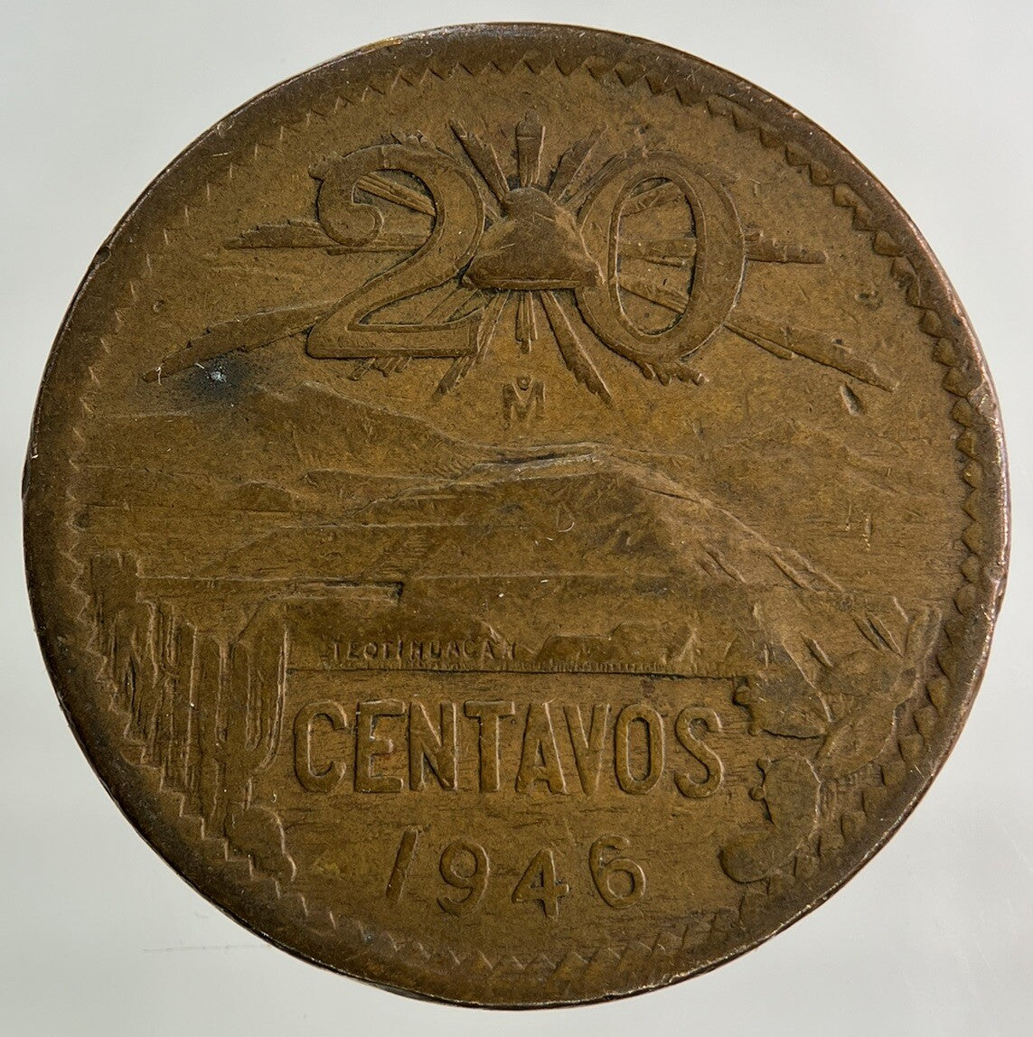 1946 Mexico 20 Centavos Coin | Collectable Grade