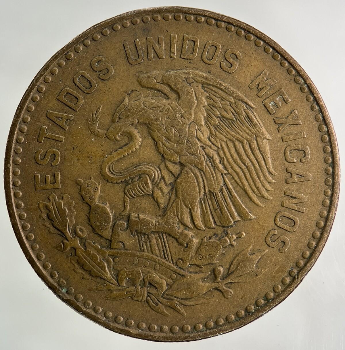 1956 Mexico 50 Centavos Coin | Very High Grade