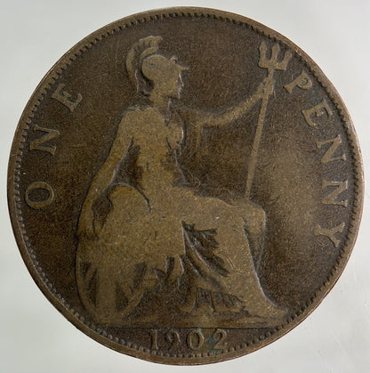1902 Edward VII One Penny Coin | Collectable Grade