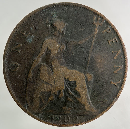 1902 Edward VII One Penny Coin | Collectable Grade