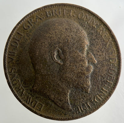 1906 Edward VII Half-Penny Coin | Fine Collectable Grade