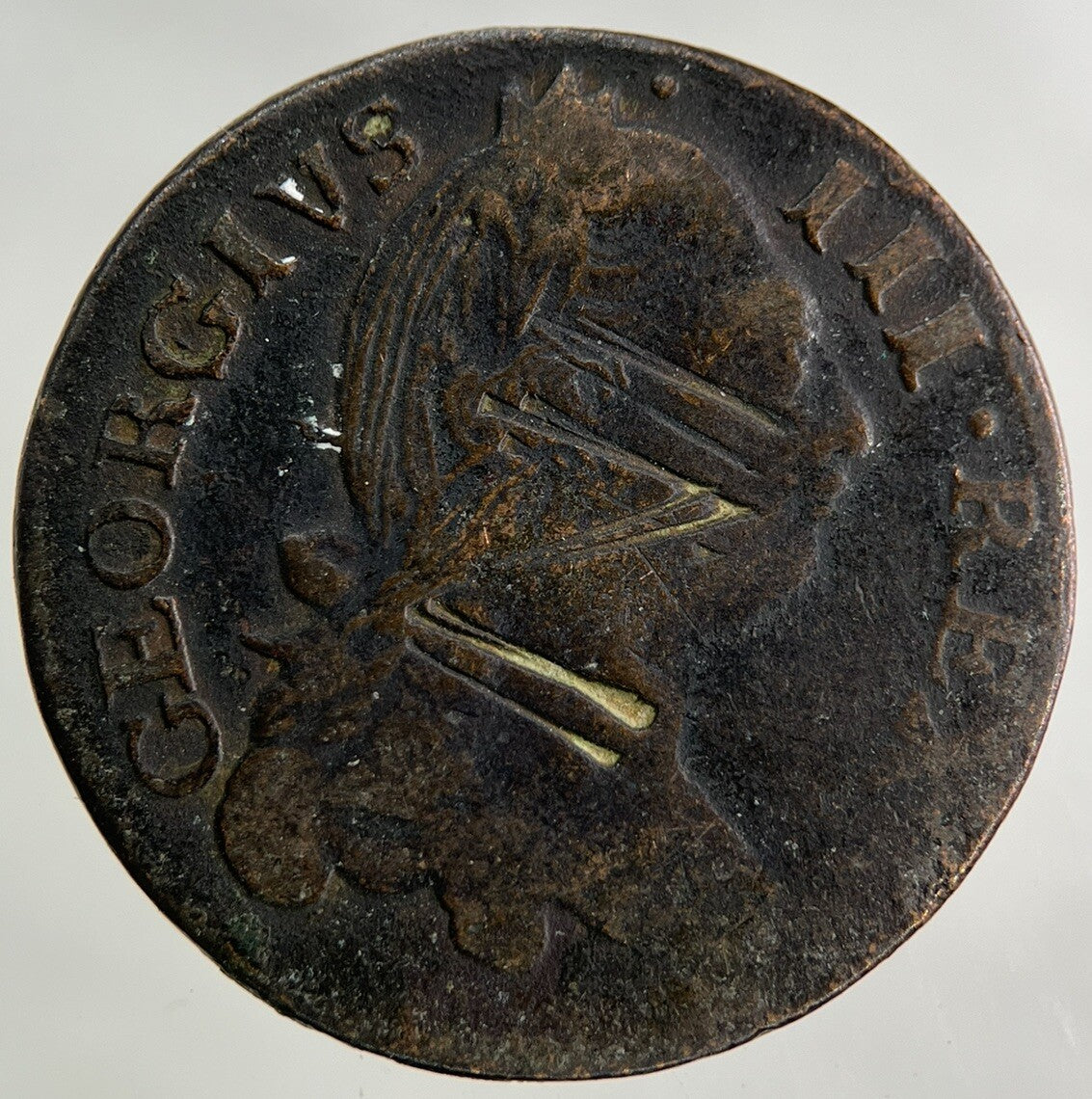 1782 Irish Half-Penny Coin | Collectable Grade