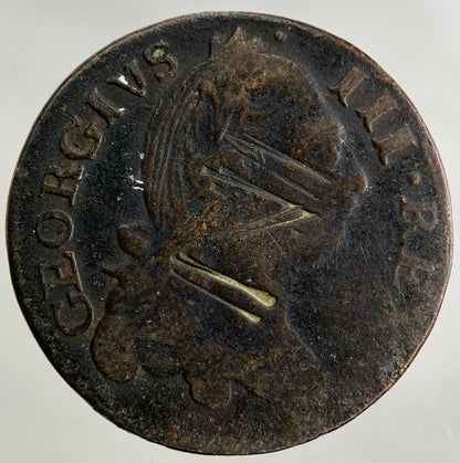 1782 Irish Half-Penny Coin | Collectable Grade