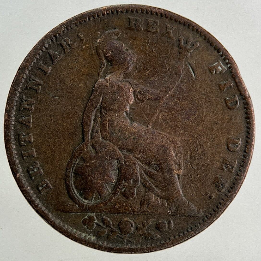 1831 William IV Farthing Coin | Collectable Grade
