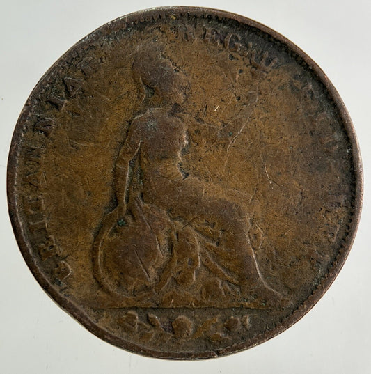 1838 Victoria Farthing Coin | Collectable Grade