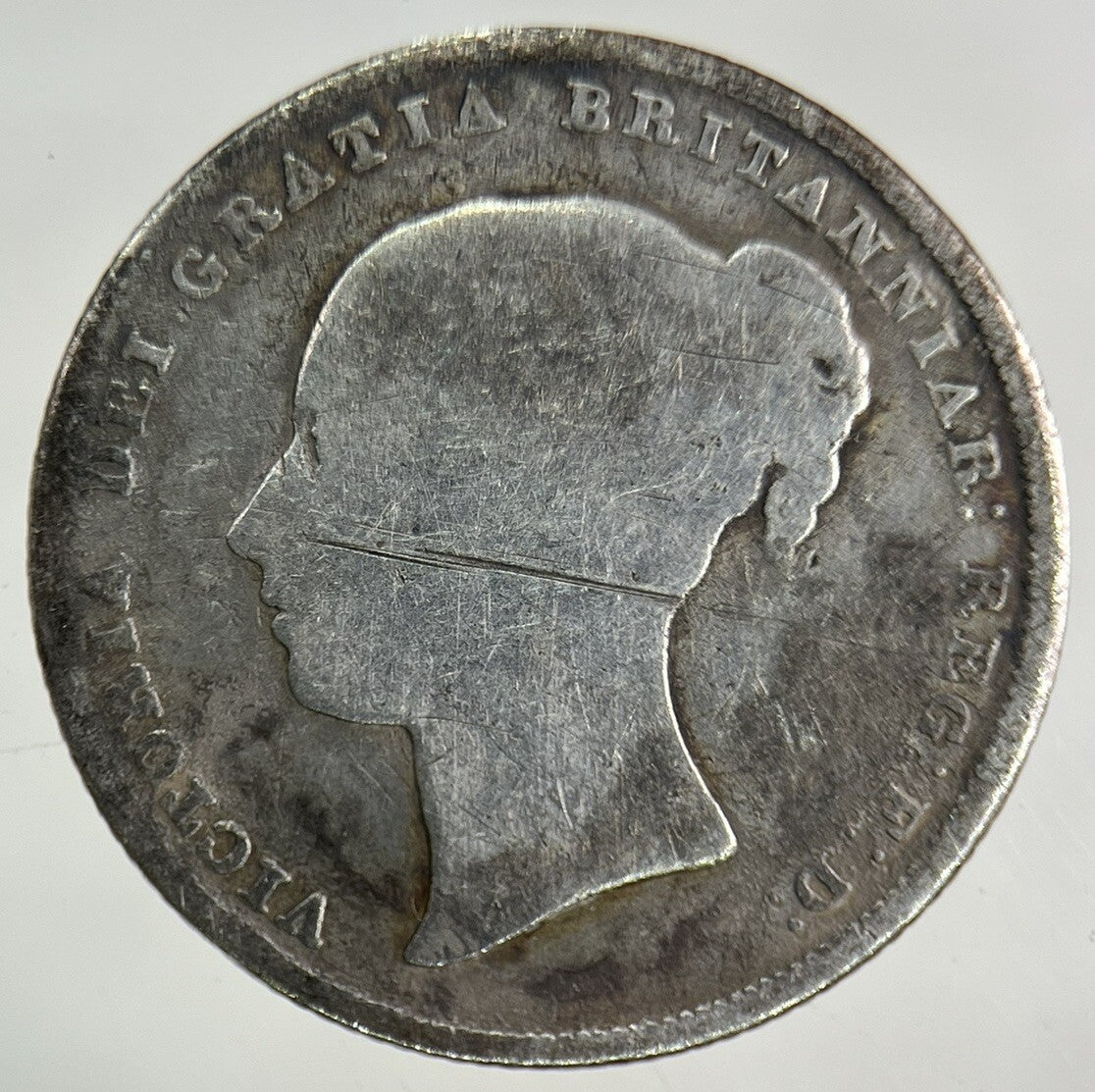 1839 Victoria Shilling Silver Coin | Collectable Grade