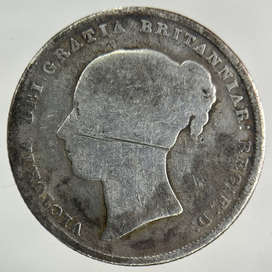 1839 Victoria Shilling Silver Coin | Collectable Grade
