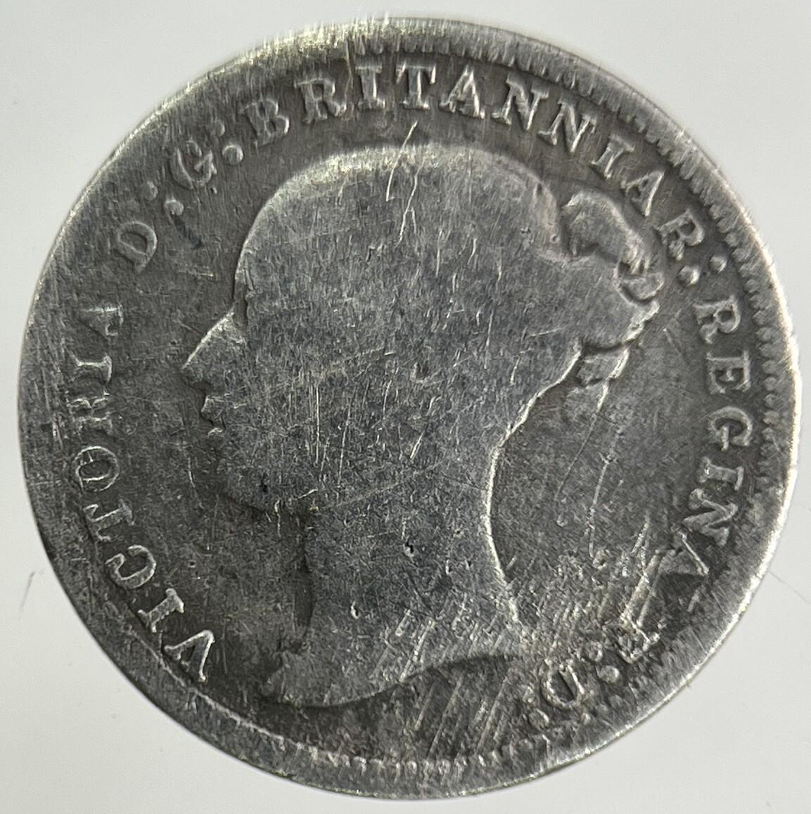 1874 Victoria Threepence Silver Coin | Collectable Grade