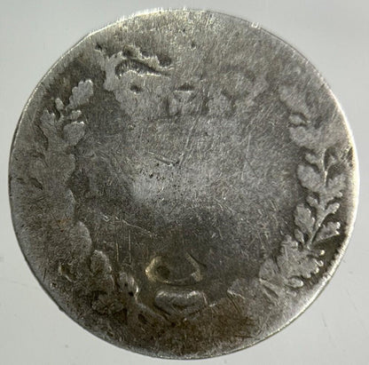 British Victoria Threepence Silver Coin | Worn Grade