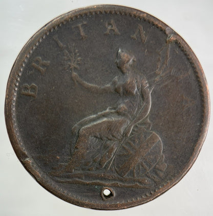 1806 George III 3rd One Penny Coin | Collectable Grade