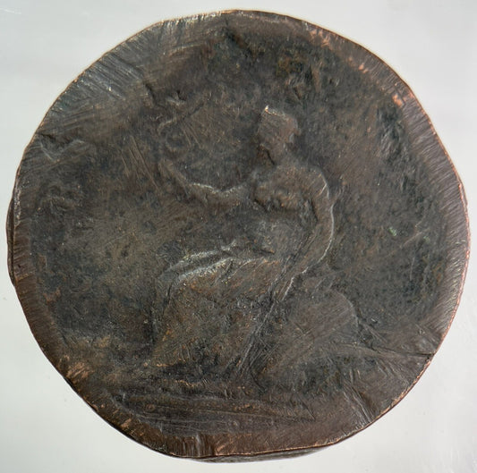 1806 George III 3rd One Penny Coin | Fair Grade