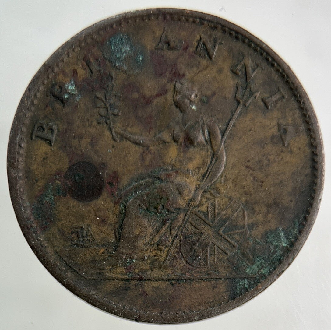 1806 George III 3rd Half-Penny Coin | Very High Grade