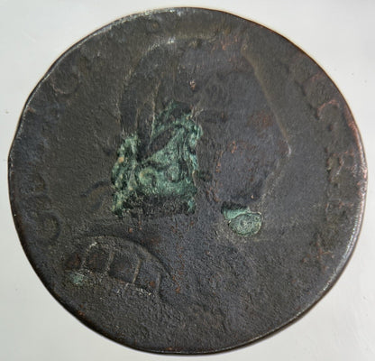 1774 George III 3rd Half-Penny Coin | Fine Collectable Grade