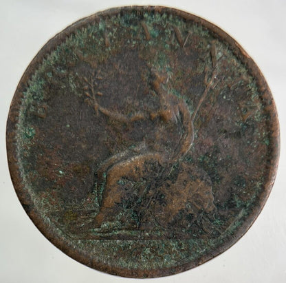 1807 George III 3rd Half-Penny Coin | Fine Collectable Grade