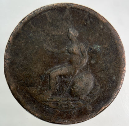 1799 George III 3rd Half-Penny Coin | Collectable Grade