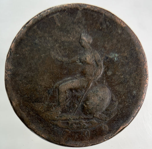1799 George III 3rd Half-Penny Coin | Collectable Grade